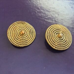 Vintage Brass art design buttons